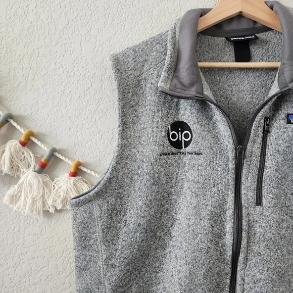 Patagonia Better Sweater Fleece Vest Stonewash Outdoor Full Zip Casual Mens L - Picture 5 of 12